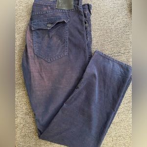 True religion corduroy pants